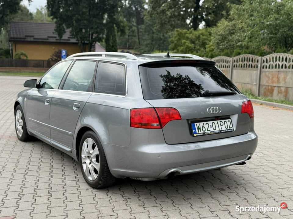 Audi A4 Avant Gwarancja SLine Kamera Xenon Poł przyciemniane szyby mazowieckie Sade Budy sprzedam