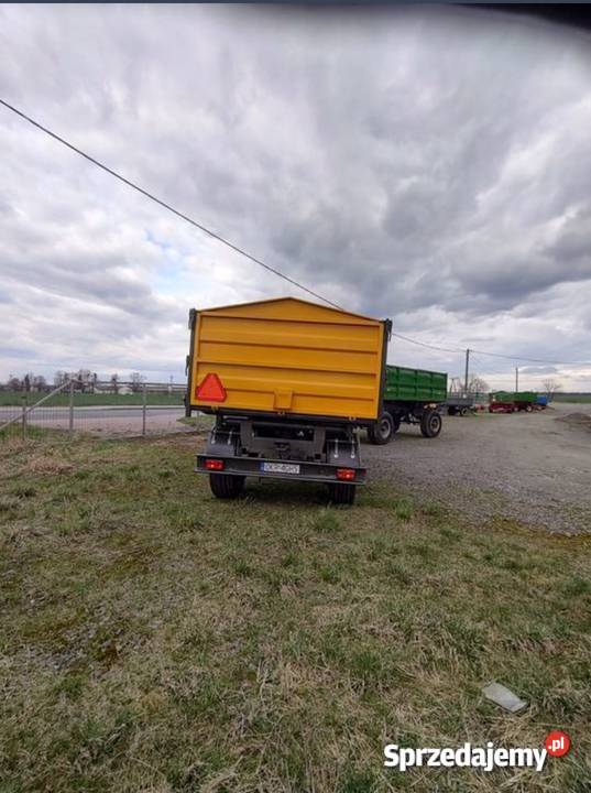 Przyczepa rolnicza wywrotka opolskie Mokra