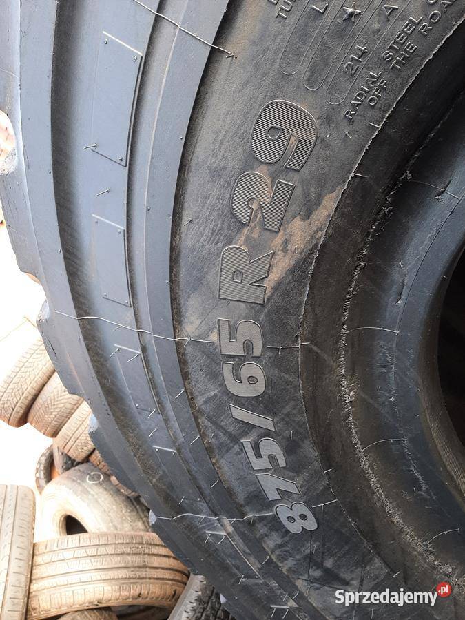 Opona używana przemysłowa 87565R29 MICHELIN XHA2 Zaścianki