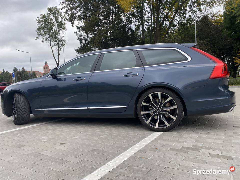 Volvo V90 Oryginalny lakier4x4235 D5serwisowany garażowany Bartoszyce