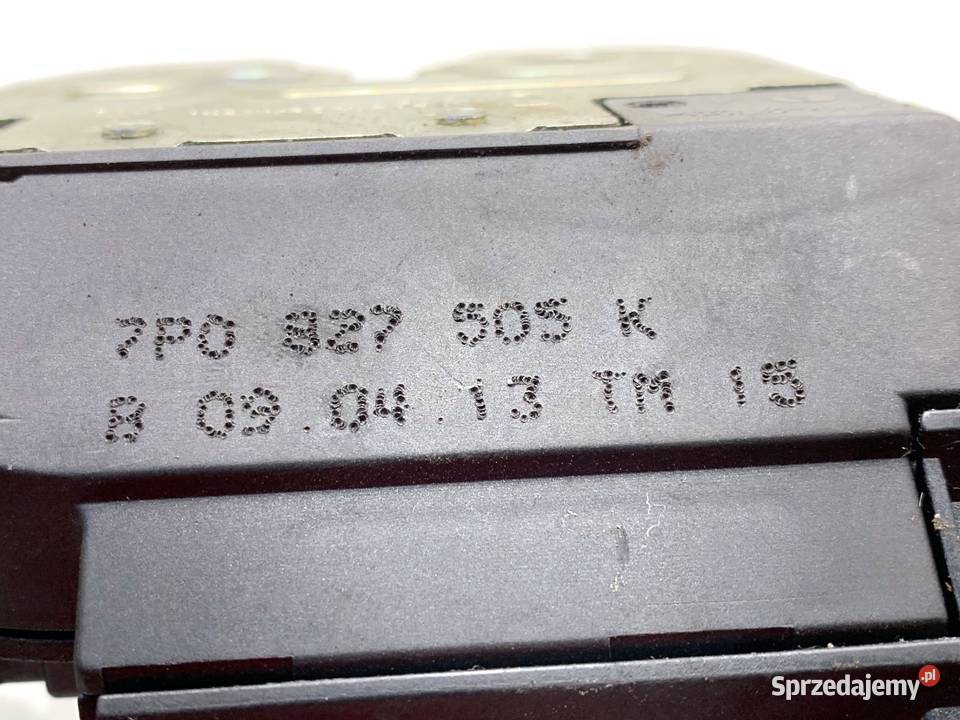 ZAMEK KLAPY TYŁ VW SHARAN Minivan 7P0827505K osobowe podkarpackie