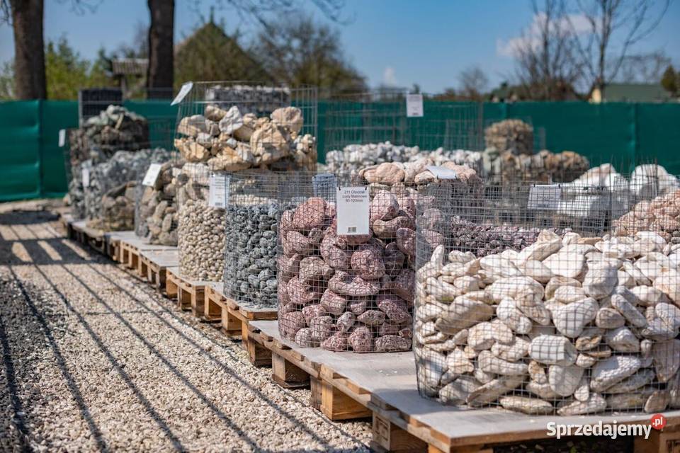 Kamień ogrodowy ozdobny grysy kora kamienna