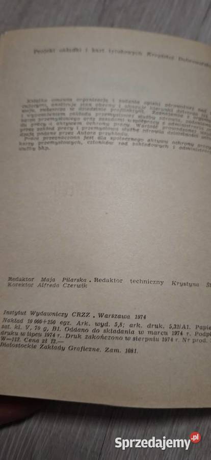 Rola i zadania lekarza przemysłowego 1 wydanie Łęczyca