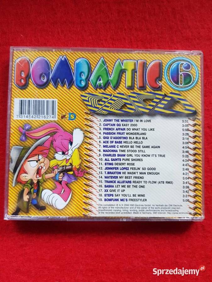 BOMBASTIC 6 Various Artists płyta cd vintage