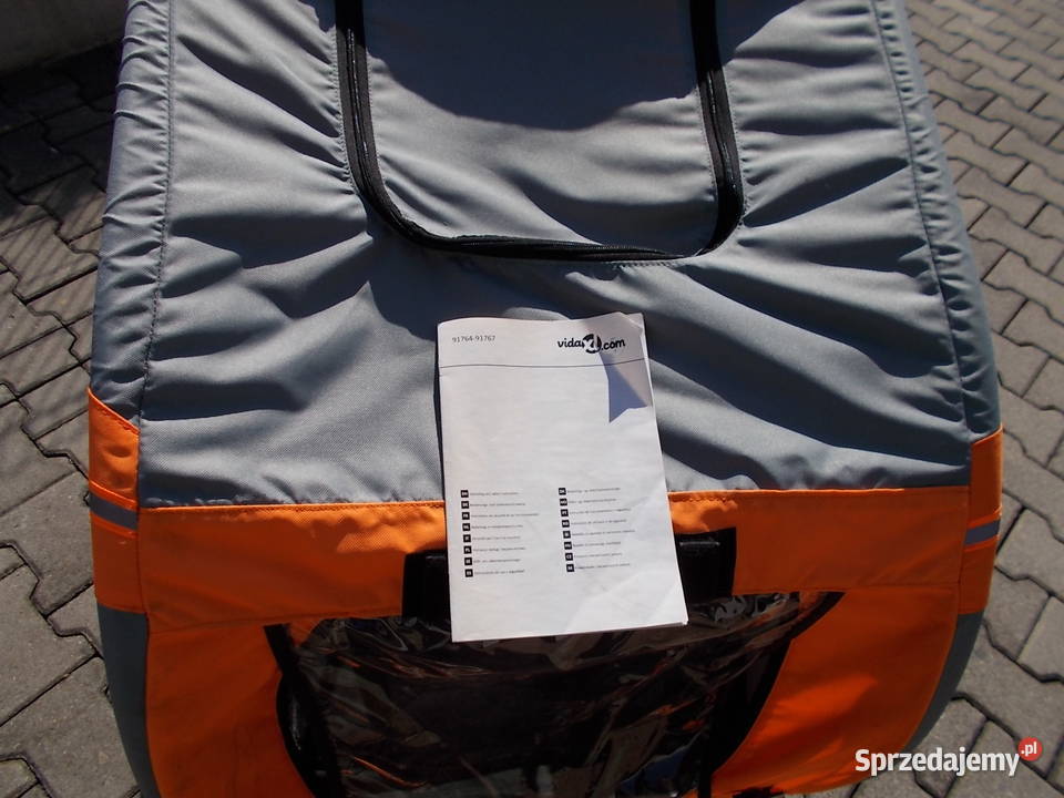 Przyczepka rowerowa zwierząt VIDAXL uchwyt do małopolskie