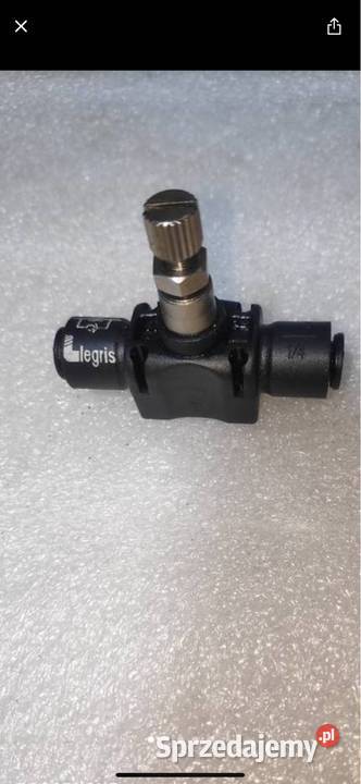 Zawór dławiący wtykowy 6mm Firmy Legris Gliwice