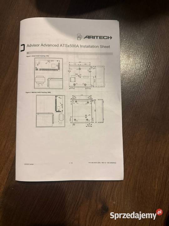 Aritech UTC Advisor Advanced ATS4500AIPLM Nowa pomorskie Gdynia