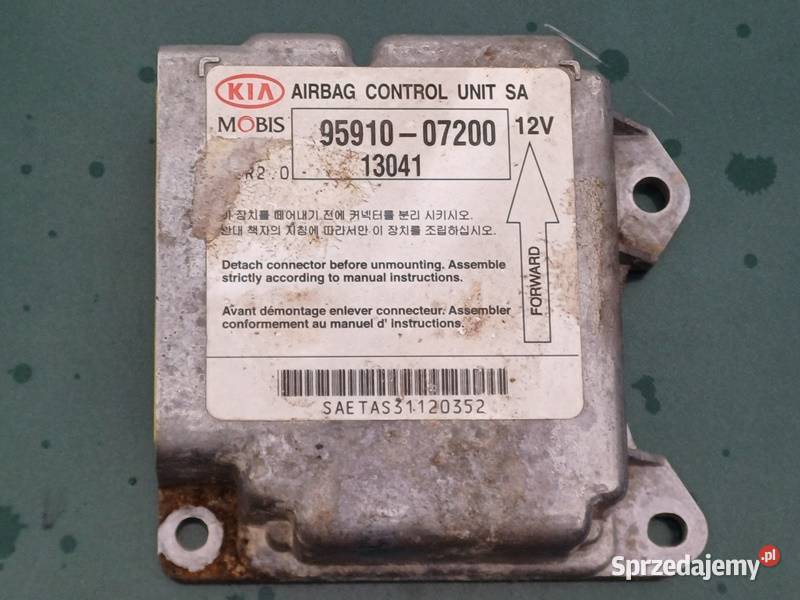 Sensor Moduł Airbag Picanto 0411 Części samochodowe sprzedam