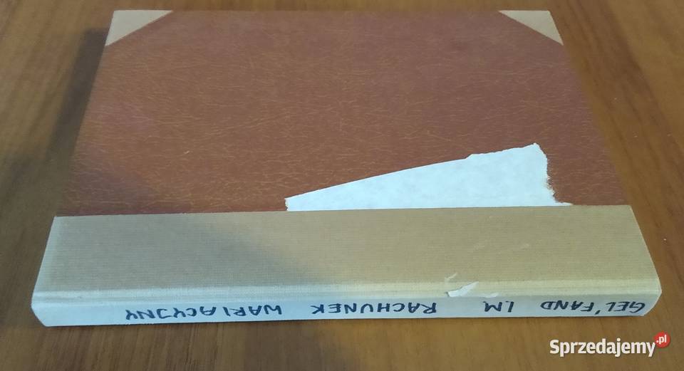 Rachunek wariacyjny I M Gelfand S W Fomin Gdańsk