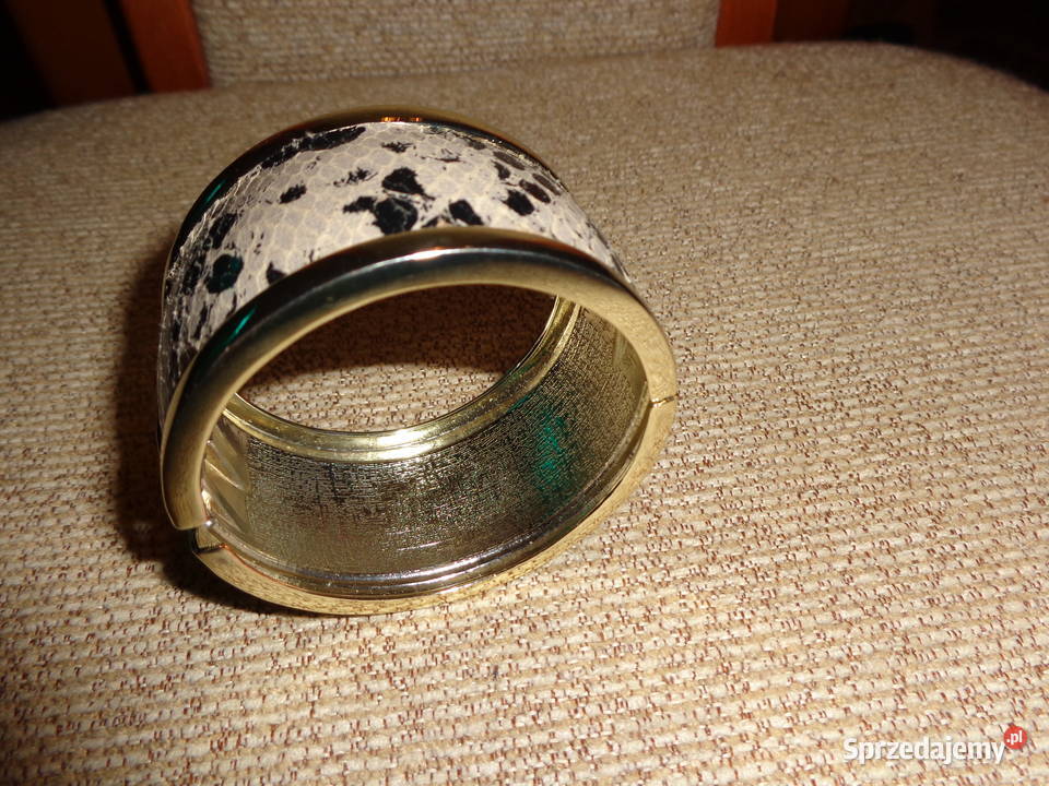 Bransoletka sciskowa z panterką wielkopolskie Poznań