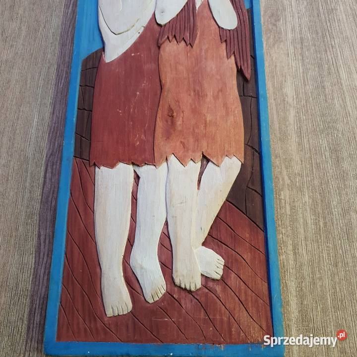 Rzeźba Adam I Ewa BNowicki Nowa Sól