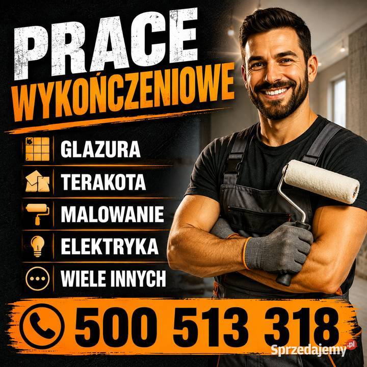 Wykonam prace wykończeniowe wnętrz Pozostałe warmińsko-mazurskie Olsztyn