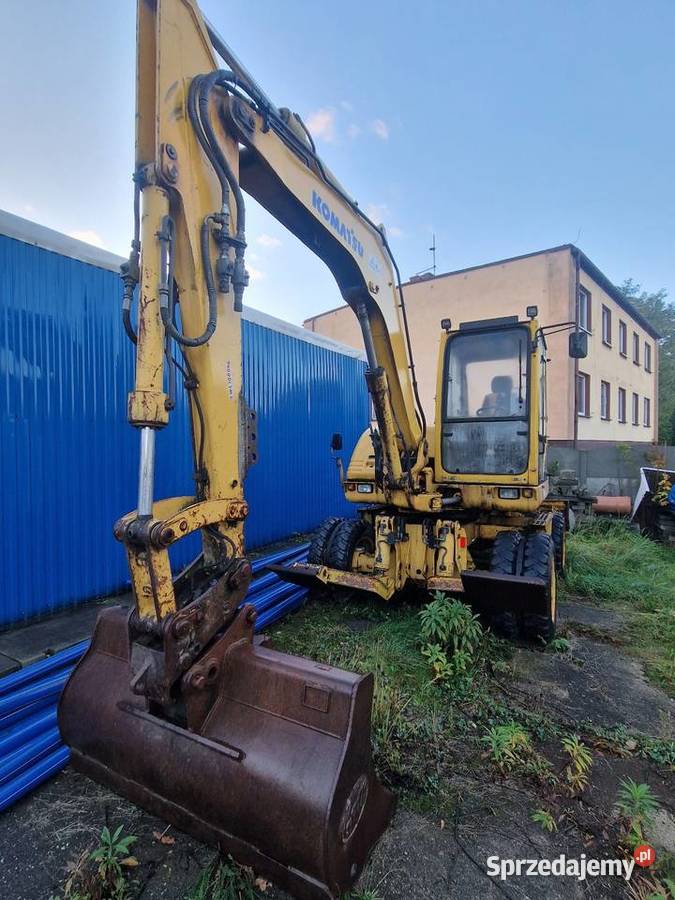Koparka kołowa obrotowa KOMATSU PW75 Ornontowice