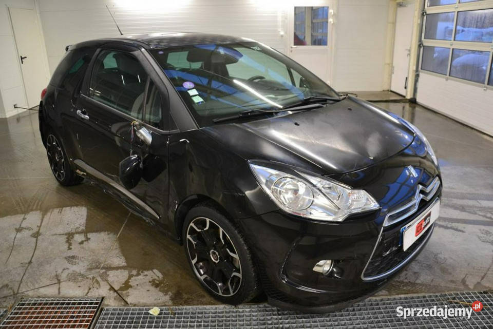 Citroen DS3 16 TURBO 156 6biegów climatronic czarny Kęty