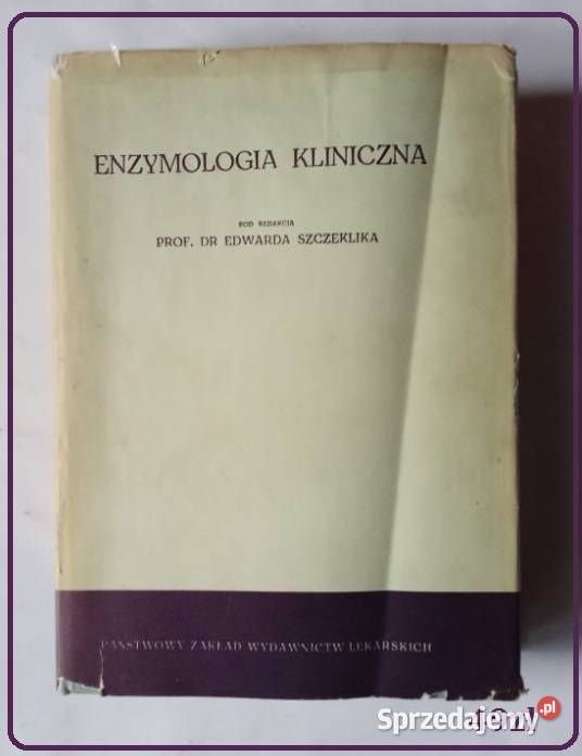 Enzymologia Kliniczna ESzczeklik medycyna Książki i Podręczniki łódzkie Łódź