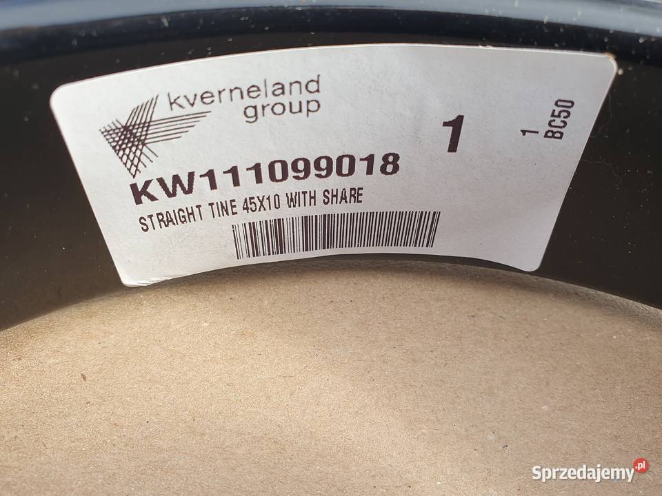Ząb agregatu biernego Ząb Kverneland KW111099018 Krasnystaw