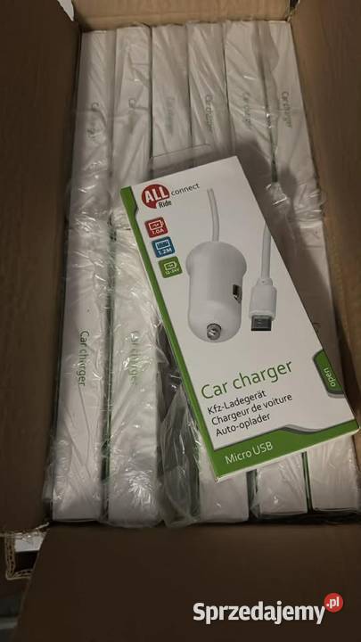 HURT 47x Ładowarka samochodowa Micro USB All sprzedam