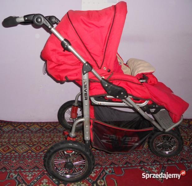 wozek Implast Driver 3XL 3w1 parasolka i śpiwor Łódź