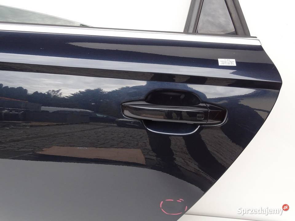 DRZWI LEWY TYŁ LEWE TYLNE LX5R AUDI A6 C7 4G