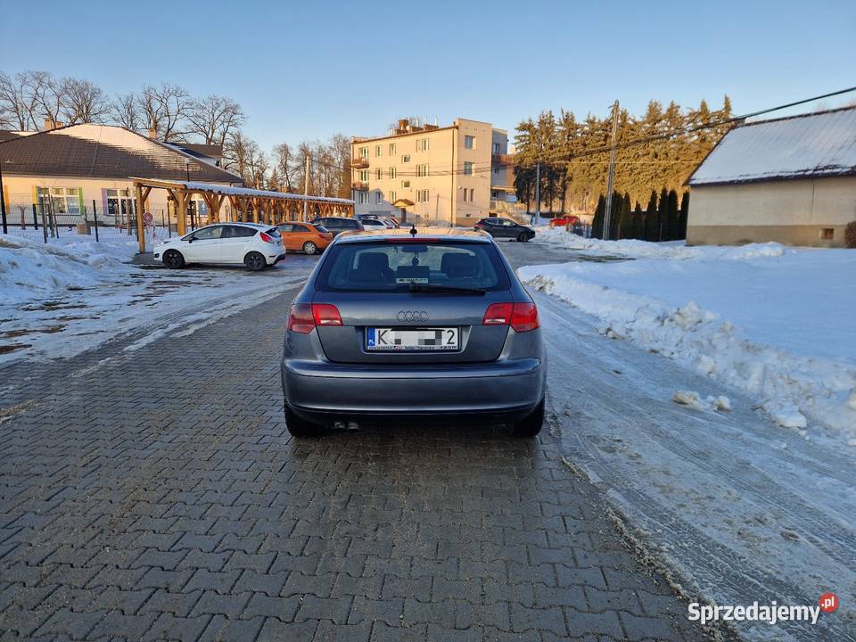 Audi A3 8P SportBack 20 TDI Navi zmieniarka CD Samochody osobowe Ryglice