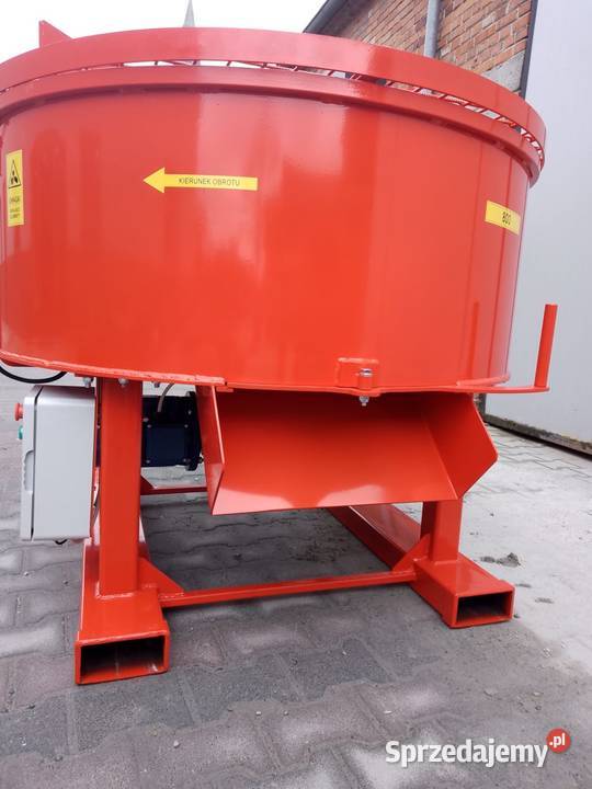 Elektryczna betoniarka planetarna 800L prszkowe sprzedam