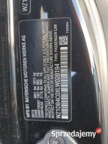 Toyota Supra 2020 Skarżysko-Kamienna