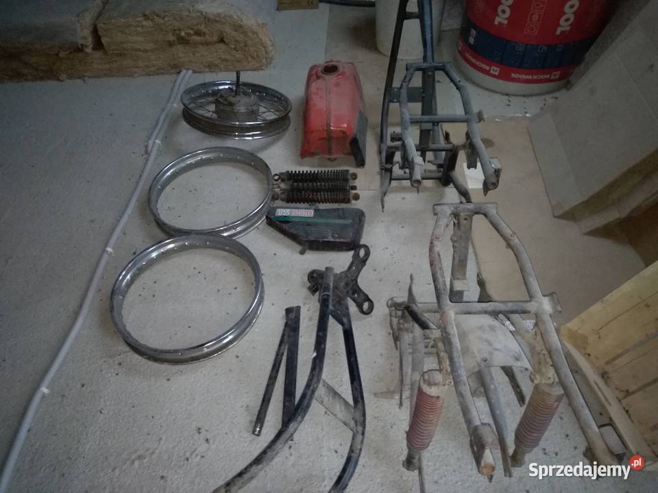 Jawa ts 350 części zbiornik koło rama boczek 300 Chmielnik