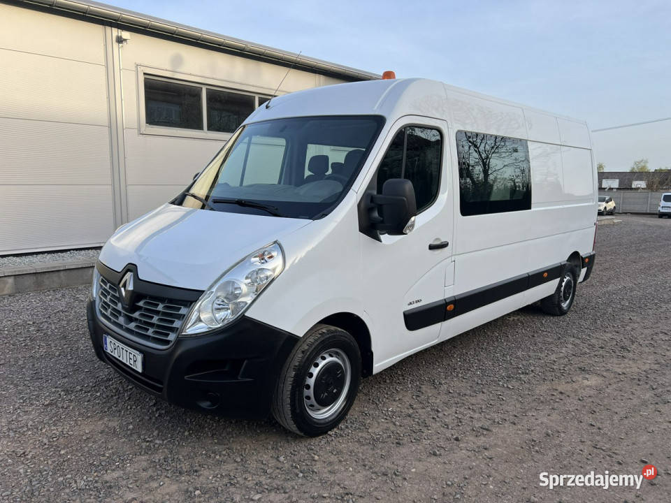 Renault Master L3H2 Brygadówka 7Osób Klima Rok produkcji 2017
