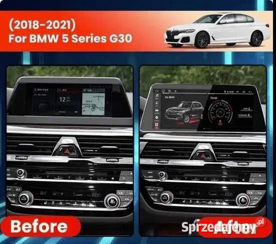 Radio Android 12 BMW 5 serii G30 G31 G32 G38 Ożarowice