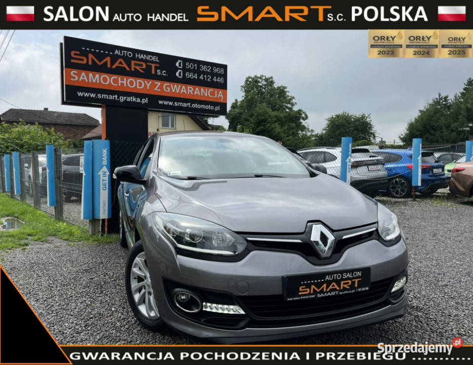 Renault Megane Jedyne 133 Salon Ledy Bezwypadek ESP Rydułtowy
