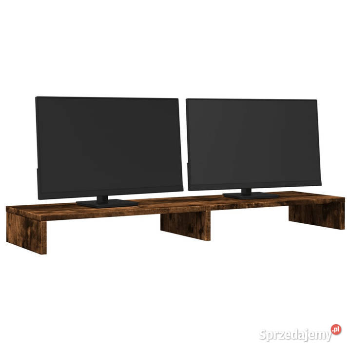 Podstawka pod monitor przydymiony dąb 100x27x10 Pozostałe mazowieckie sprzedam