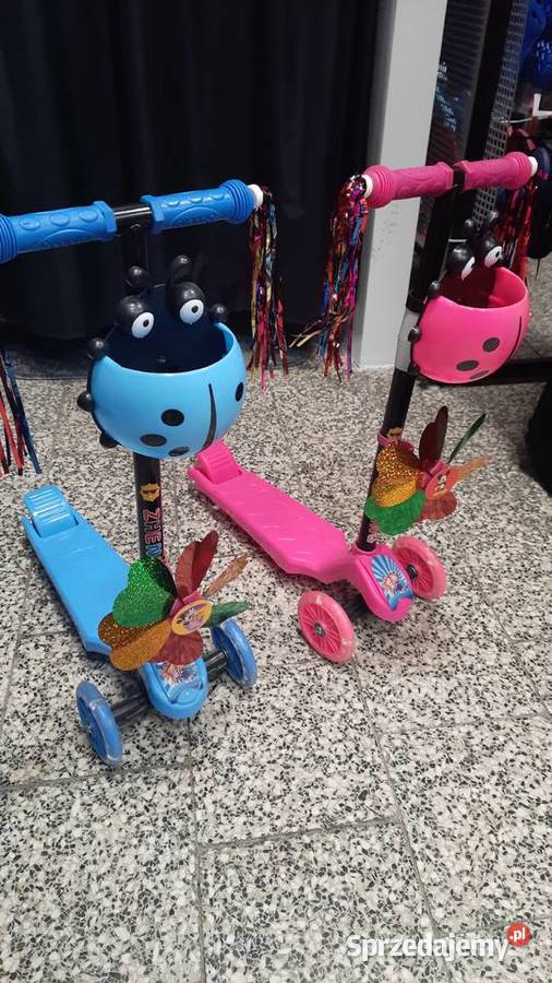 Hulajnoga trójkołowa ze świecącymi kółkami LED 2 podkarpackie Dębica