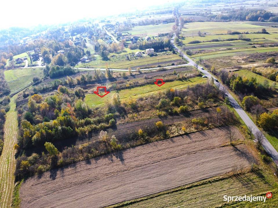 Działka budowlana z WZ Cieklin sprzedam