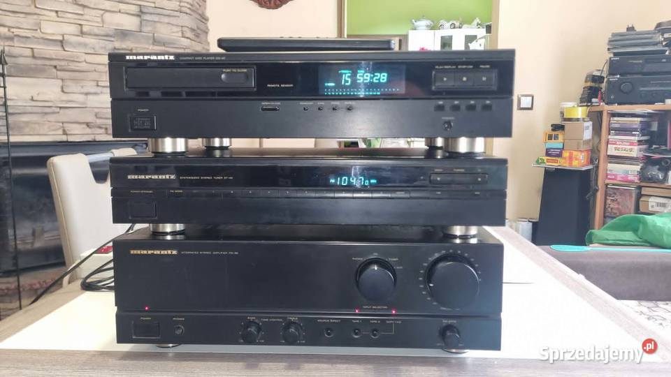 Wieża Marantz wzmacniacz PM30 2x35W tuner ST40 i Warta