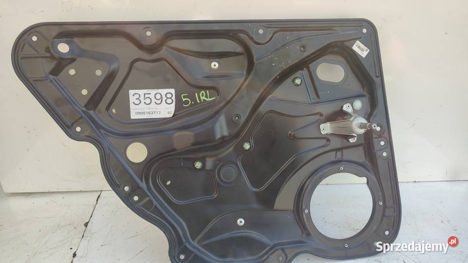 5VW PASSAT CC PODNOŚNIK SZYBY MANUAL LEWY TYŁ osobowe Włoszczowa