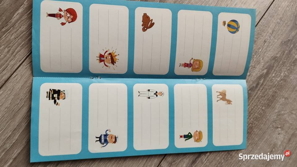 naklejki na zeszyty książki na okładkę wielkopolskie Poznań