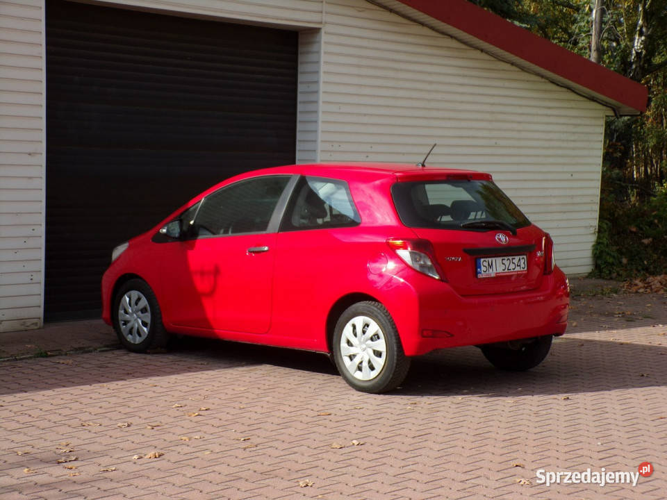 Toyota Yaris Klimatyzacja Gwarancja 10 70 2014R elektryczne lusterka śląskie Mikołów