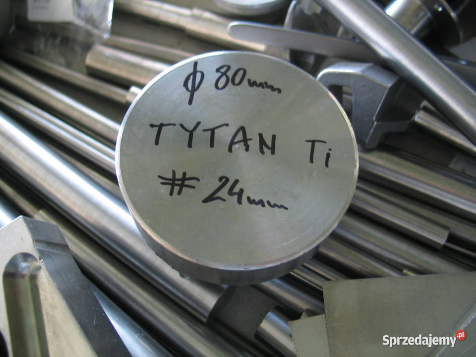 Tytan Ti wałek tytanowy pręt do motorsport jacht Katowice
