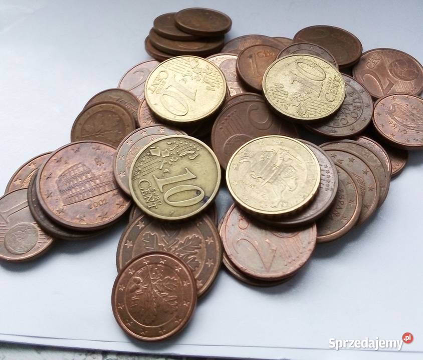 EURO CENTY49 SZTUK ROZNE Numizmatyka Legionowo sprzedam
