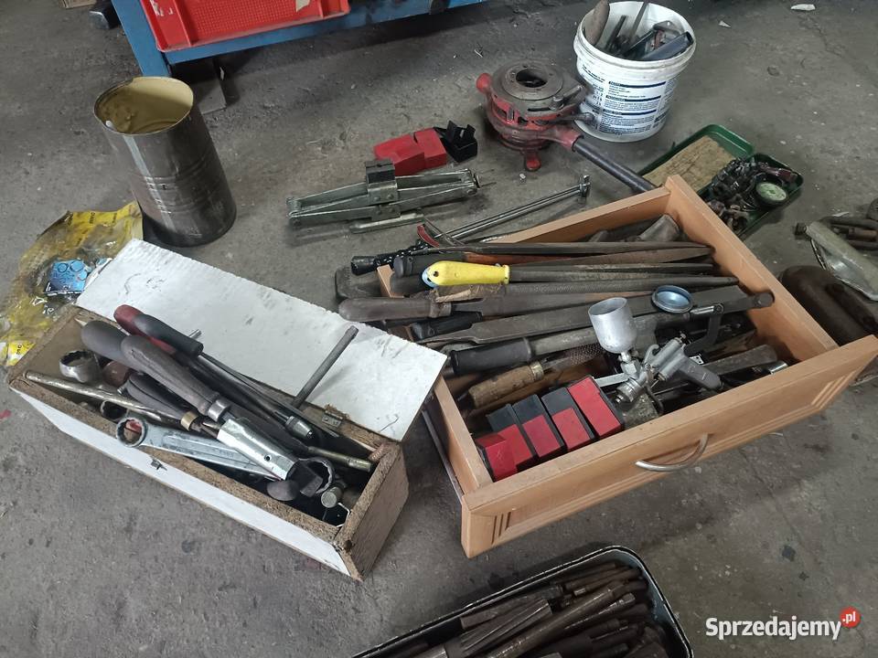 Wyprzedaż garażowa całość Gwintowniki pilniki łódzkie Zgierz