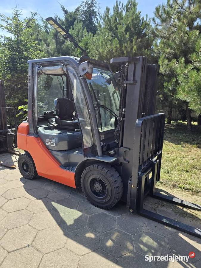 Toyota 028FGF20 Triplex 430 m 2018 Wózki widłowe Wózki widłowe