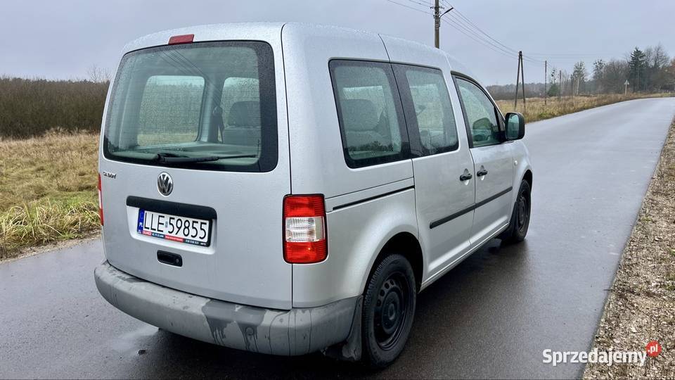 VW Caddy 19 TDI 2010r Klima 5 Osób Stan garażowany Motoryzacja