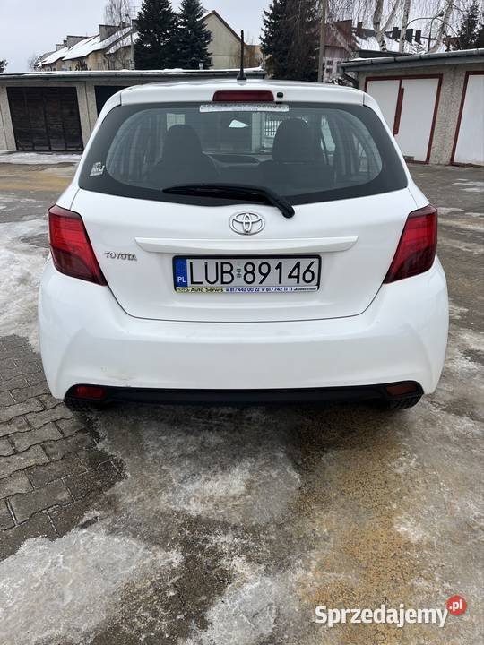 Toyota Yaris benzyna 5 drzwi salon Polska centralny zamek Świdnik
