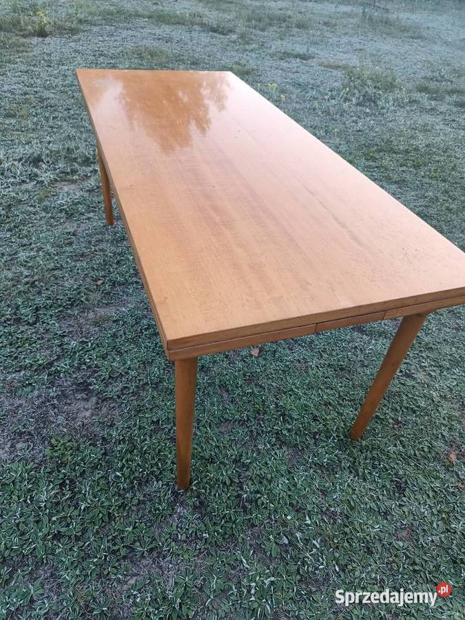 Drewniana ława rozkładana Trojany