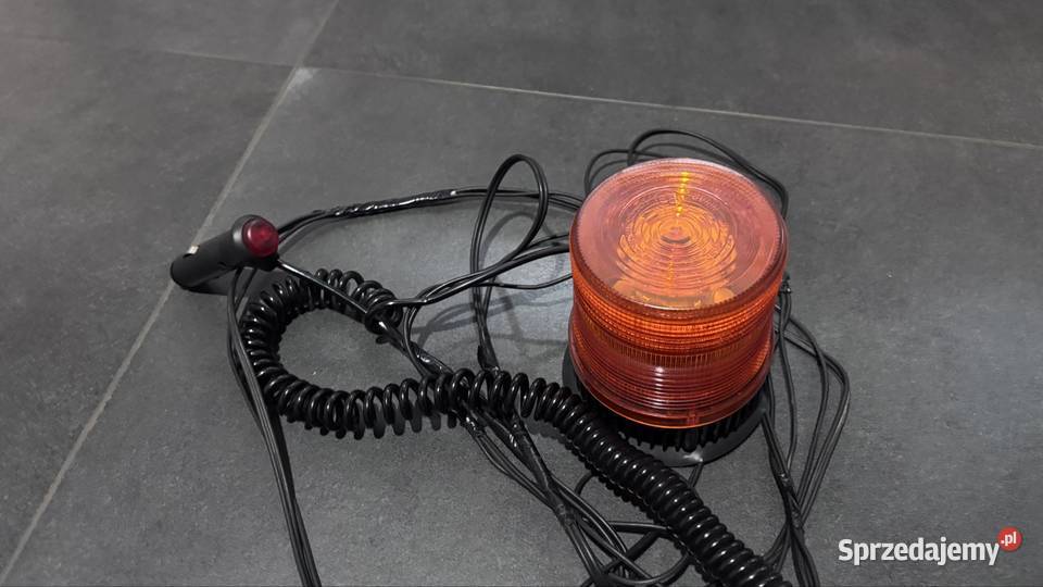 Kogut pomarańczowy LED lampa ostrzegawcza LED śląskie