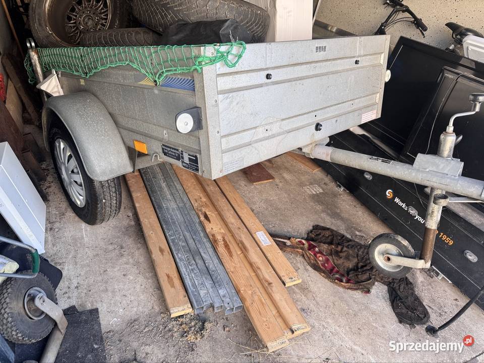 Przyczepka samochodowa 750kg Burtowe i plandeki Człuchów