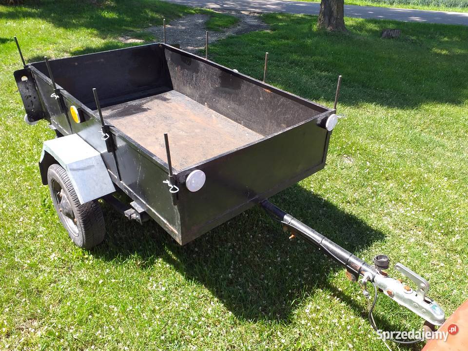 Przyczepka SAM samochodowa zarejestrowana DMC Radziejów