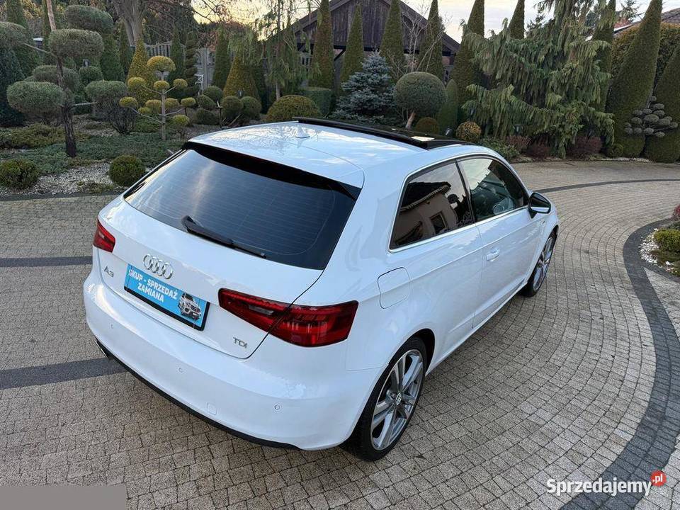 Audi A3 3drzwi 20TDI S tronic S line Sportpaket Krotoszyn