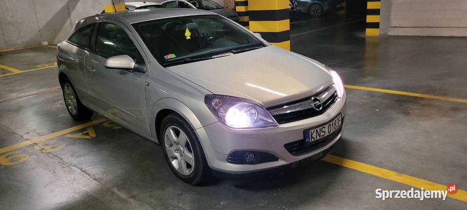 Opel Astra H GTC SPORT Bezwypadkowa dużym ASR (kontrola trakcji) małopolskie Kraków