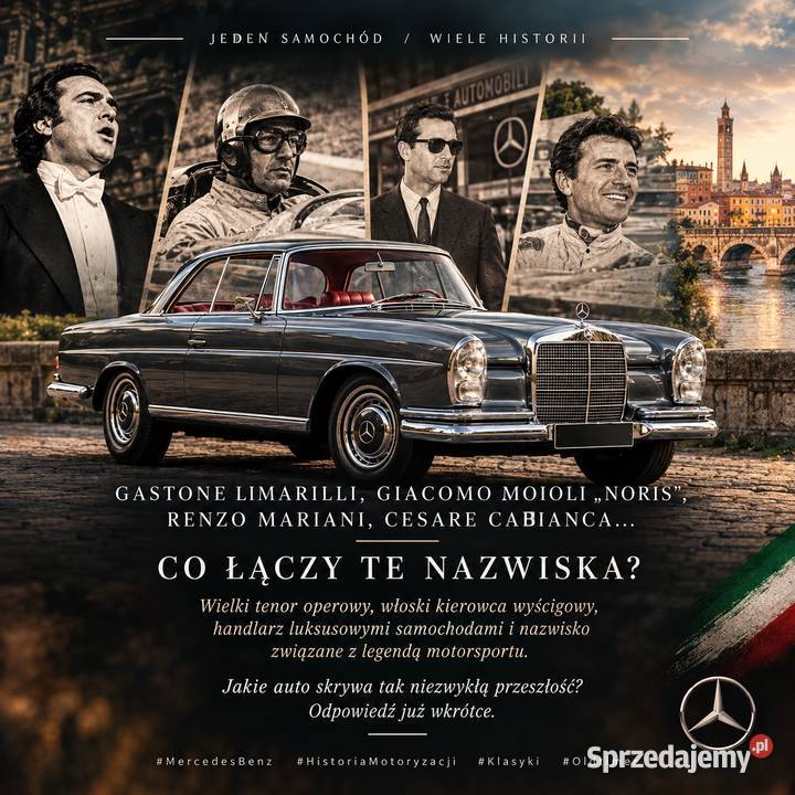 Sprzedam MercedesBenz W111 coup ze wspaniałą